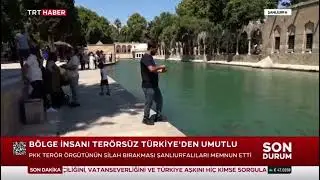 TRT Haber - Şanlıurfa Halkından Terörsüz Türkiye Sürecine Destek // Ahmet Hamdi ÇİÇEK