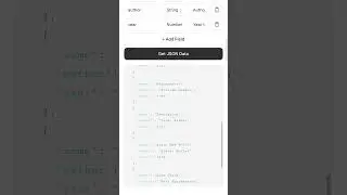 Create AI Generated API Endpoint. // Create JSON data using AI