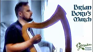 Brian Boru's March - Celtic harp
