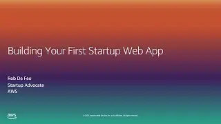 I'm in Startup - Building Your Web Application