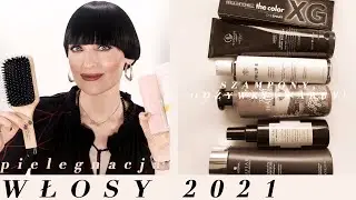 🏆KOSMETYKI  DO WŁOSÓW 2021: SZAMPONY, MASKI, ODŻYWKI, FARBY, SZCZOTKA, WCIERKI/magdalenalach.vlog