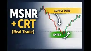 HOW I COMBINE CRT + MSNR FOR TRADE ENTRIES