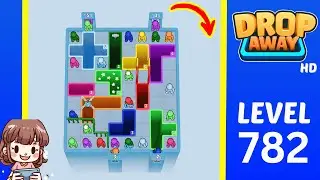 Drop Away Level 782 Solution Walkthrough