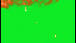 8K ULTRA HD Explosion  - Green Screen Green Screen Chroma Key Effects