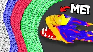 Выращиваем невероятных змей до максимального уровня!