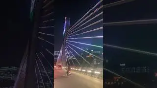 Cable bridge hyderabad || Night view || @HyderabadJodi || hyderabad jodi