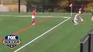 Wild flip-throw goal clinches regular season title for Buffalo State | FOX SOCCER