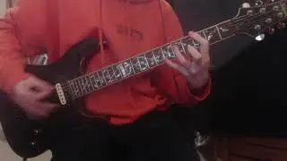 Saturday Night Improvisation - Metal Riffing - 180 BPM Drum Track - Subscribe for more new music!