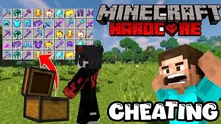 How to Cheat in Minecraft PE Hardcore 😂 1.21.41 New Update hardcore mod #minecraft