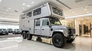 202 Land Rover Defender 6x6 Motorhome &ndash; Ultimate Off-Road Luxury Beast Revealed! 🚙🔥