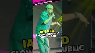 🎶You Are Not Alone 🎶 Ian Red @ Clowns Republic Comedy Bar | Eat Bulaga TVJ TV5 Dabarkads | IK