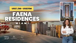 Tour completo pelo Faena Residences Miami, luxo e arte &agrave;s margens do Miami River