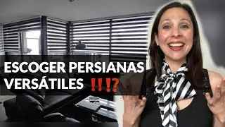 ❗🤷¿Por Qué Elegir Persianas Modernas para Salas Sheer Elegance Frente Enrollables ?