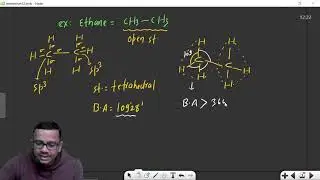 (L-4)Conformational isomerism I Angle Strain I 11th Hindi medium
