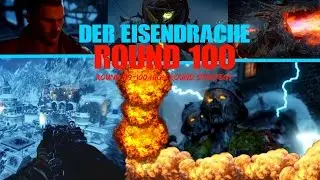 Round 99-100 Der Eisendrache Black Ops 3 High round strategy gameplay