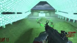 Cod WAW Custom Zombies Alien Defense Map Gameplay