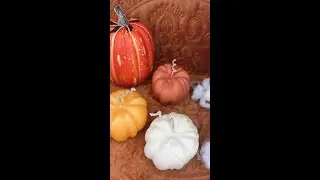 El Proceso de las Pumpkin 🎃 Spice Latte ☕️ Velas #velasartesanales