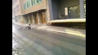 BMX 360 Drop FAIL  (My 50th video!)