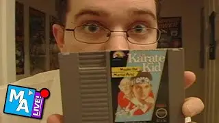 AVGN HATES The Karate Kid (NES) - Looking at an early Nerd episode