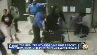 TSA defends procedures after disabled Marine claims mistreatment at security check