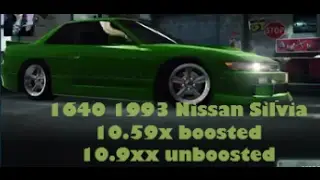 Racing Rivals 1640 1993 Nissan Silvia 10.59x boosted