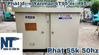 Phát điện Yanmar 4T95 55k mới trên 95% | LH 0914711438 | Ngày 7/3/2025