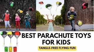 Best Parachute Toys for Kids! 🪂 Tangle-Free Flying Fun | Outdoor Gift Idea