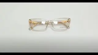 Versace Eyeglasses Model- MOD.3284-B Color-5288 Transparent Clear Brown