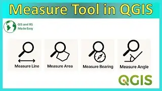 QGIS Measure Tool Tutorial for Beginners | Line, Area, Bearing and Angle  Explained