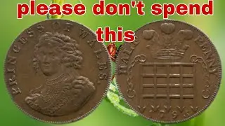 Rare 1795 Great Britain Halfpenny &ndash; Princess of Wales Conder Token Value  lv 0 20251029033147