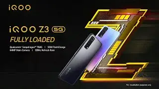 iQOO Z3 5G (Cyber Blue, 6GB RAM, 128GB Storage) | Snapdragon 768G 5G Processor | 9 Months NC-EMI
