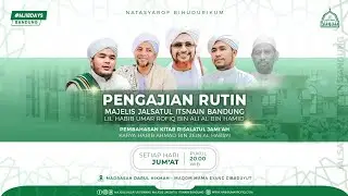🔴 LIVE - Maulid Nabi & Kajian Kitab Risalatul Jamiah Majelis Jalsatul Itsnain | 27 Rajab 1447 H