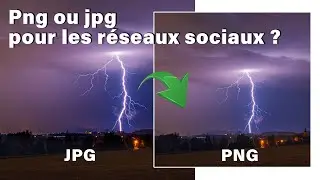 La différence entre png et jpg pour les réseaux sociaux