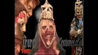 army of darkness bad ash mask horror masks www.signaturecostumes.co.uk wmv