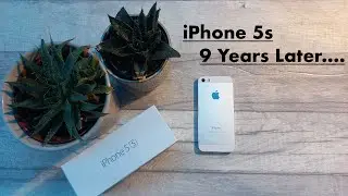 iPhone 5S - 9 YEARS LATER!  9 YEAR OLD PHONE In 2022? #technology #apple #iphone