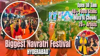 💃Biggest Dandiya/Navratri HYDERABAD 2025[Hindi, Gujarati, Telugu]
