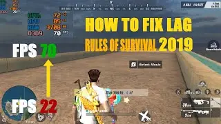 HOW TO FIX LAG RULES OF SURVIVAL 2019 (RULES OF SURVIVAL) ROS