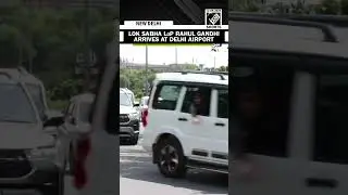 Congress MP Rahul Gandhi arrives at Delhi Airport, leaving for Junagadh