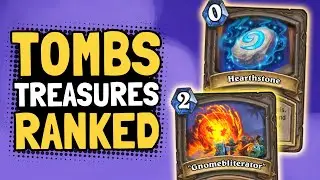 Ranking the TREASURE CARDS in Tombs of Terror | Hearthstone