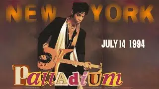 Prince FULL CONCERT : The Palladium, NYC, One-Off Performance | July 14, 1994 (Amateur footage)