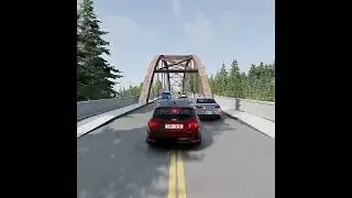 Hyundai Tucson Reckless Driving Crash | Realistic BeamNG Physics Collision Simulation