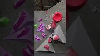 V4🔴 at Bloc Shop Chabanel #boulder #climbing #climb #bouldering #blocshop