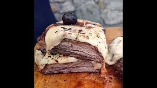 VACÍO A LA PIZZA en LA PLANCHETTA