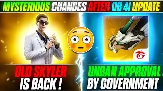 Unban Approval By Government?🧐 Old Skyler Is Back😱🔥|| Garena Free Fire