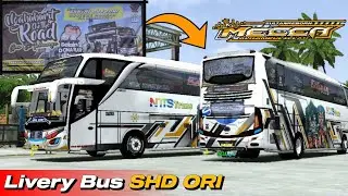 NTTS TRANS MECCA FULL BANNER ‼️ LIVERY BUS SHD ORI | BUSSID V4.4.1
