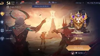 AOV/ Liên quân mobile. Hành trình leo đến khi nào lên thách đấu xóa game. 96* 