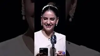 Saba Qamar Shayari Bolte Hue Sharma Gayi  #imranashraf #mazaaqraatshow #shorts