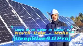 JA Solar DeepBlue 4.0 Pro in the extreme cold weather