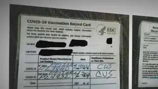 Fake Vaccine Card Becoming The New Fake ID?