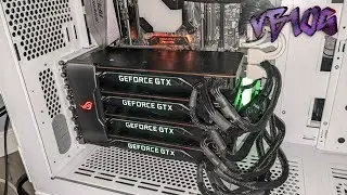 How to 4 WAY SLI [2025] Titan Xp 1080 Ti 1080